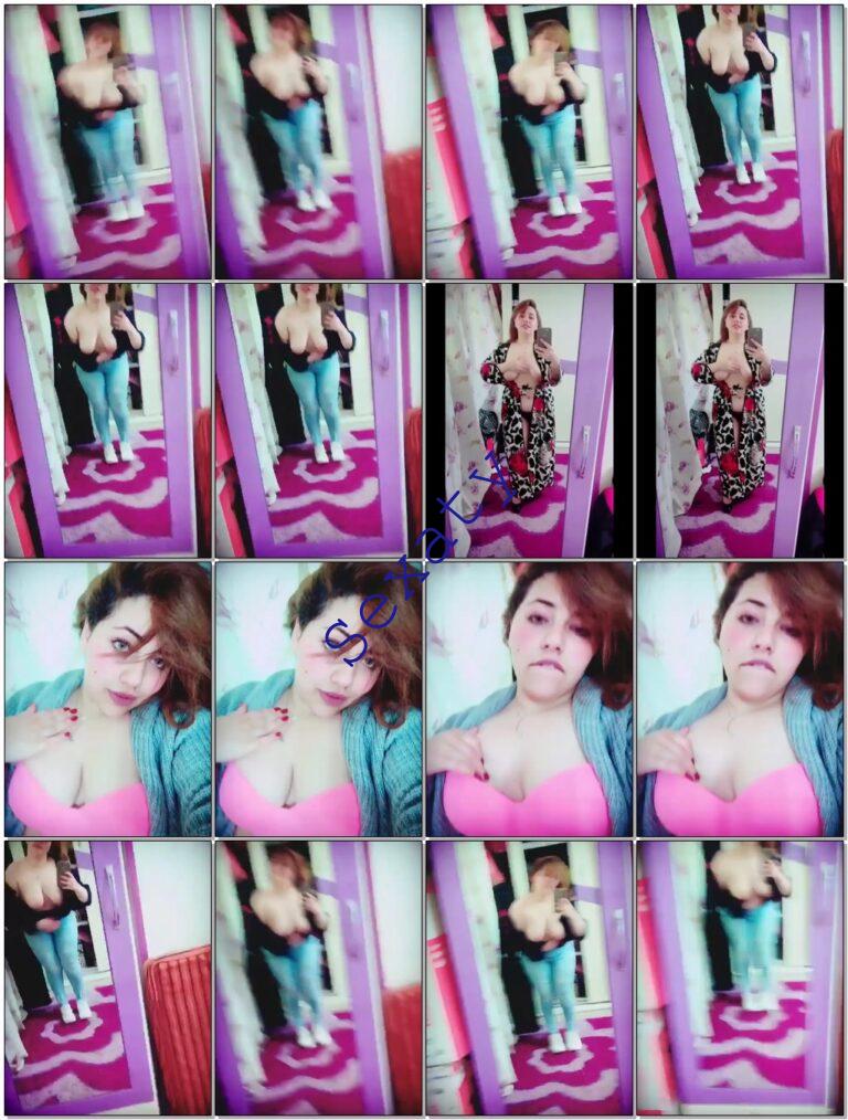 بنوتة شقراء عسل عليها بزاز جنون تصورهم لحبيبها في بيت اهلها