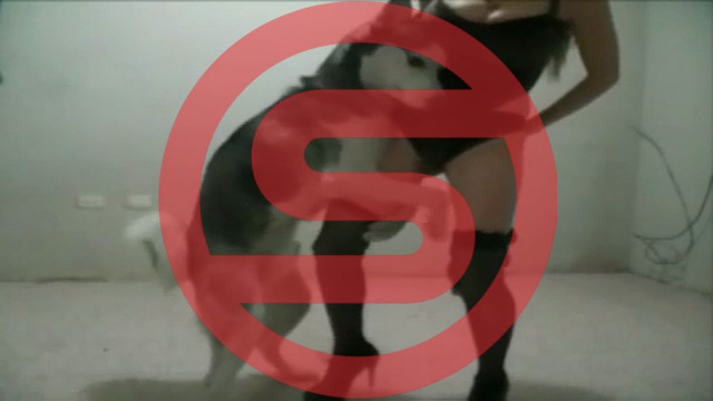 فتاة جذابة تتعرض للإغتصاب من طرف كلبها الهيجان