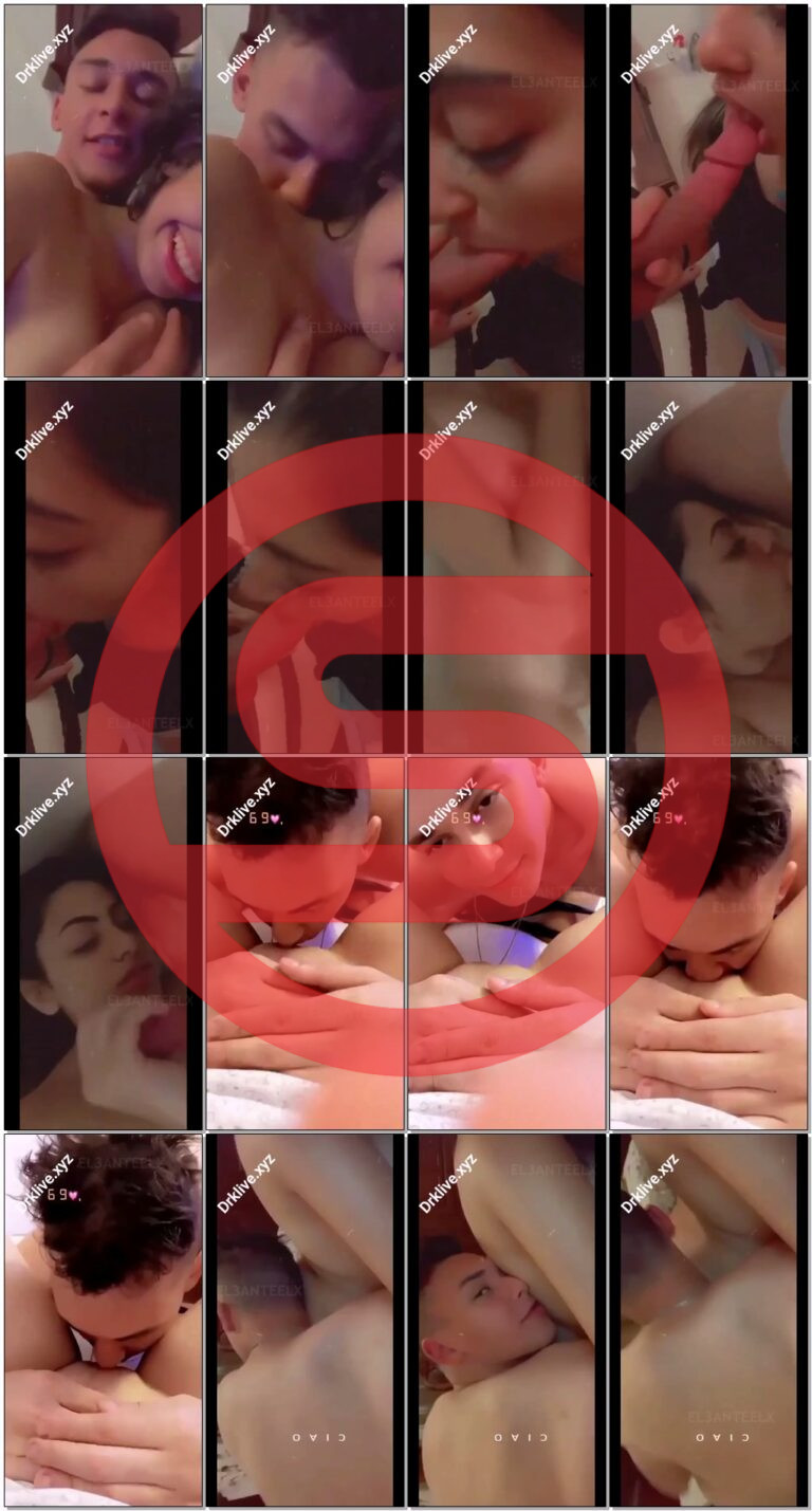 بنوتة مع عشيقها وهى اللى تصور وهو فى حضنها ملط وتمصله ويلحسلها