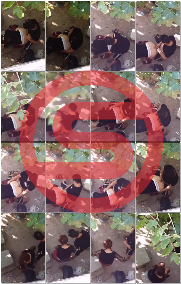 مع حبيبها في الجنينة ينيكها من طيزها المربرب يجيبو عليها